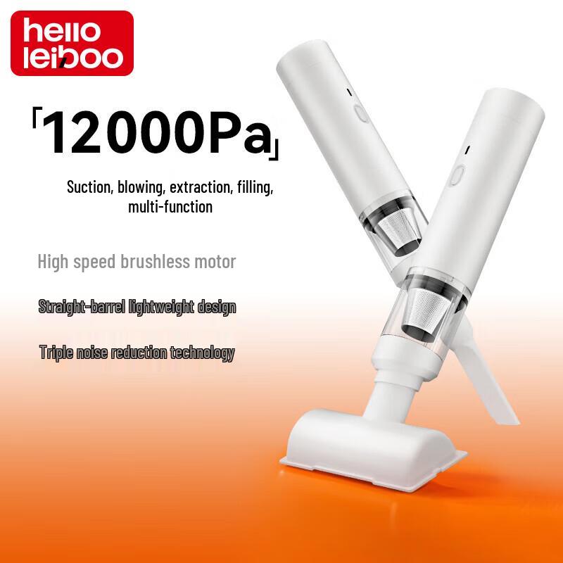 HELLOLEIBOO Cordless Handheld Car and Home Vacuum Cleaner
