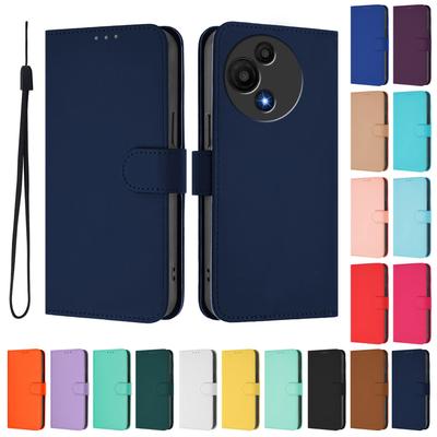 Funda Tipo Cartera Plegable de Cuero para TCL 60 Nxtpaper 60 SE XE Nxtpaper 605 60R Cubierta Trasera Magnética Soporte Soporte para Tarjetas Carcasa