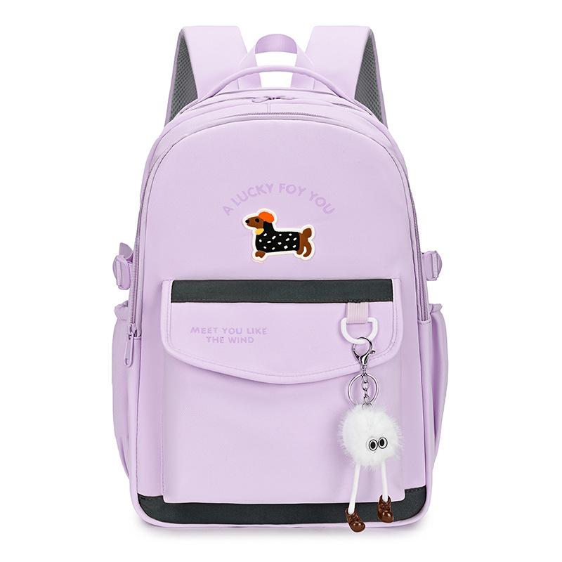 Schultasche für Mädchen, Mittelstufe, Grundschüler, 11 neue Nische, hochwertiger Doppel-Schultergurt, große Kapazität, Rückenschutz