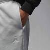 New Jordan Flight Fleece Athletic Trousers Men's Gray White HQ8828-025
