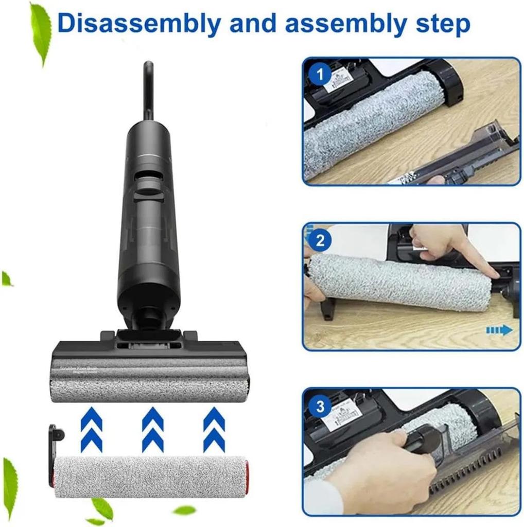 Accesorii Pentru Dreame H12 Pro / H12 Plus Perie Moale Piese de Schimb Aspirator Umed Uscat Role Filtru Hepa