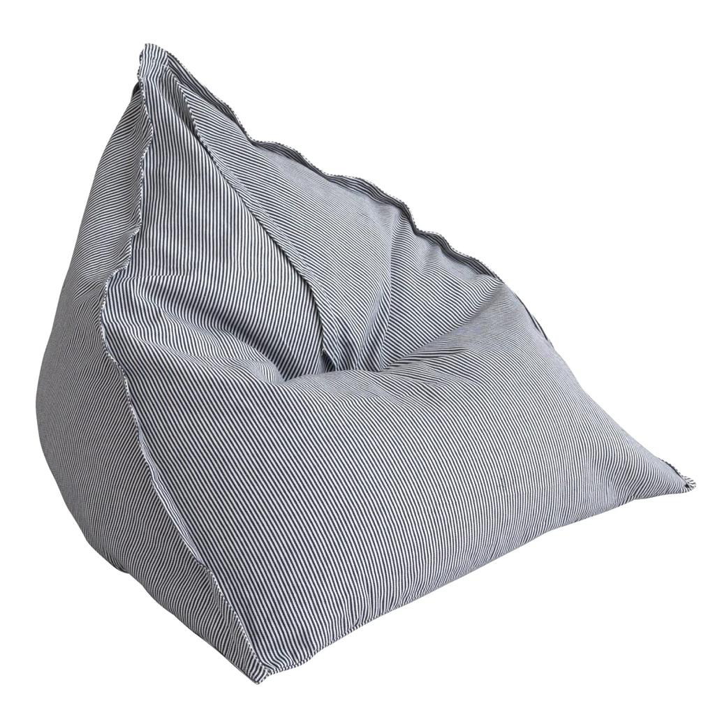 Flex Sales Calm Triangle Bead Sofa, Hickory, Medium, Made in Japan, TAG-80