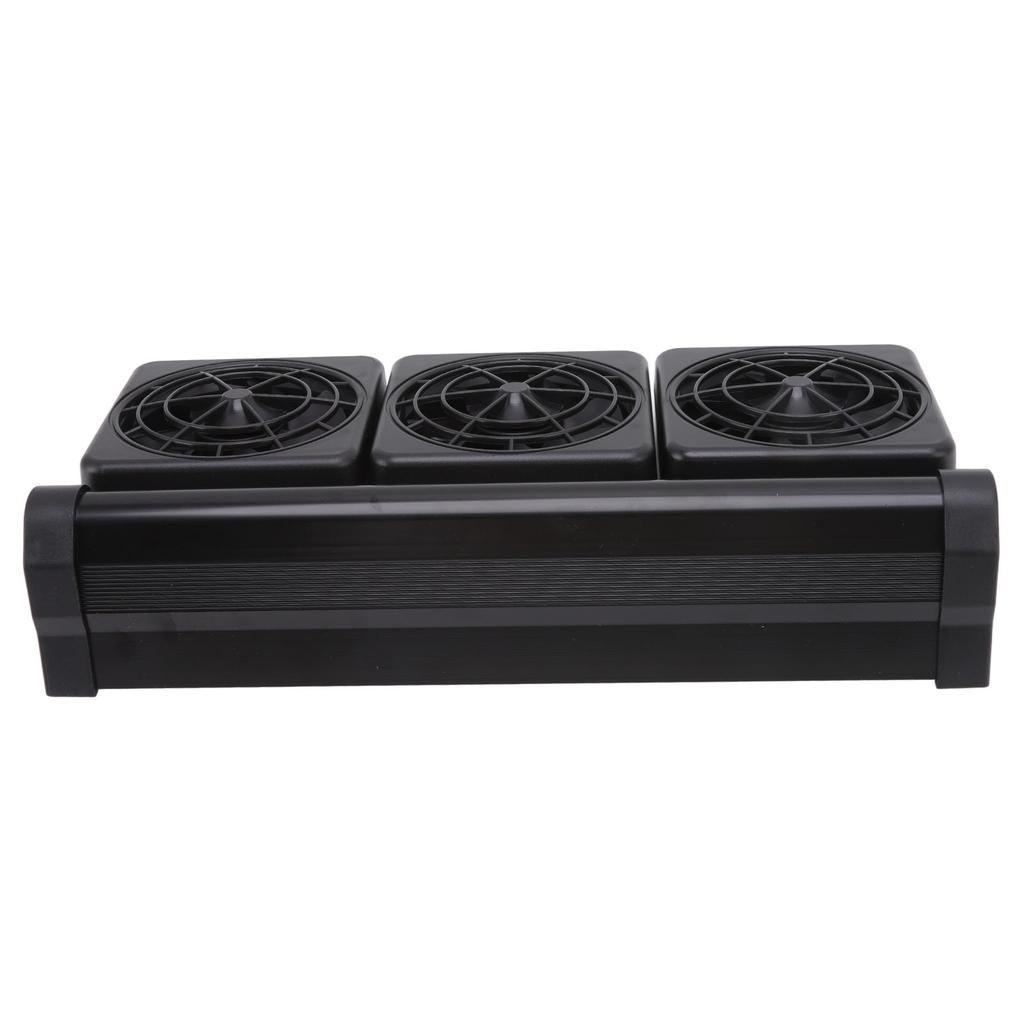 Aquarium-Kühlventilator 2 Geschwindigkeiten Einstellbarer Winkel 3 Köpfe Aquarienventilatoren für Pflanzen-Garnelen-Becken