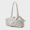 A Simple Cowhide Boston Bowling Bag for Women