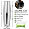 Cocktailshaker Set, Boston Roestvrij Staal Barman Kit Met Acryl Standaard & Cocktail Recepten BooP2025050900141