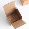 4 Stück Kraftpapierboxen Geschenkversandkartons Karton-Versandtaschen zum Verpacken von Geschenken Duftkerze Duftende Leckerli-Boxen Glasbox Geschenkverpackungsbox