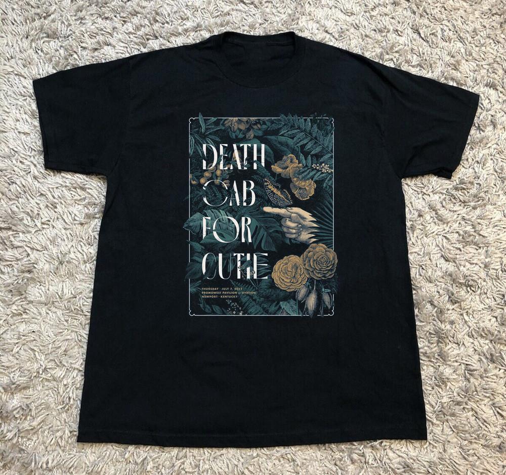 

HOT Death Cab for Cutie Black Cotton All size S5XL Tshirt IA197 Unisex T-Shirt XL