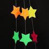 2m Neon Fluorescent Garland Colorful Glow Pennant  Wedding Celebrations