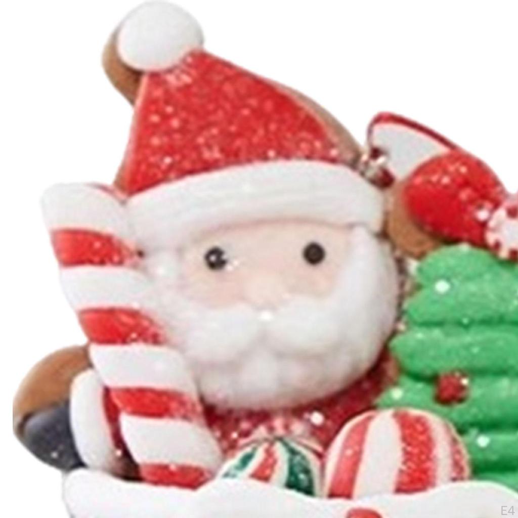 2.3 X 4.3 Inch Soft Ceramic Christmas Coffee Cup Hanging Ornament for Table And Fireplace