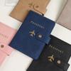 Waterproof Travel Passport Covers Buckle Hasp Leather Passport Holder PU Leather Passport Covers Case Travel Accessories