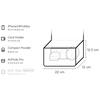 Celine Cylinder Bag Black Men Bags 110052EKF-38SI