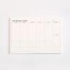 Simple Fresh Monthly Planner: Work, Weight Loss, Weekly Schedule & Memo Notebook for Students & Office