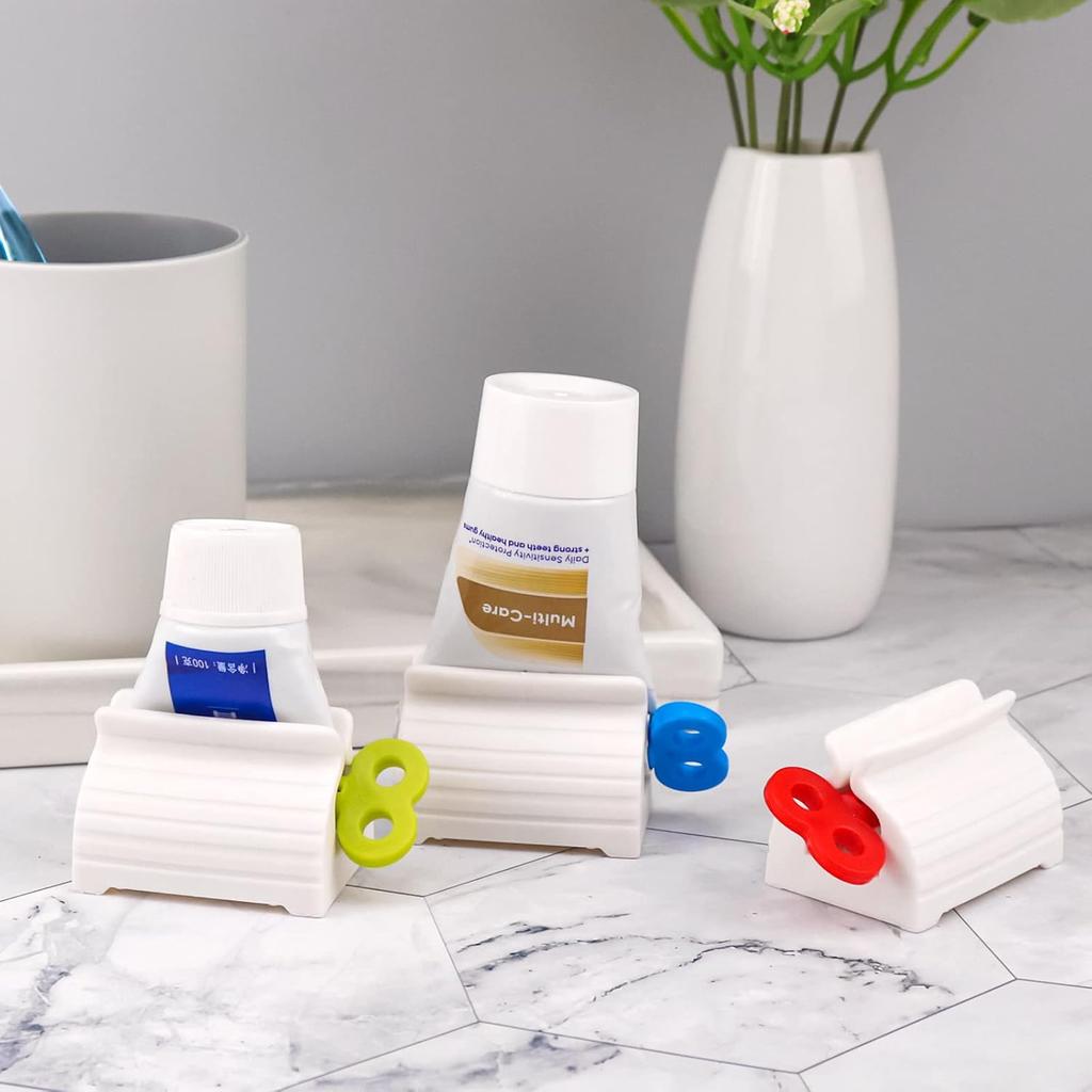 Tube Hand Cream Facial Cleanser Dispenser Holder Squeezer Toothpaste Squeezers Holder Portable Manual Squeeze Tools Household