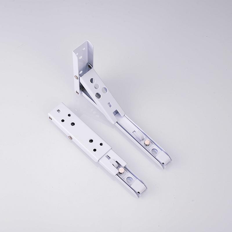 Punch-Free Triangle Wall-Mounted Stainless Steel Folding Bracket Shelf