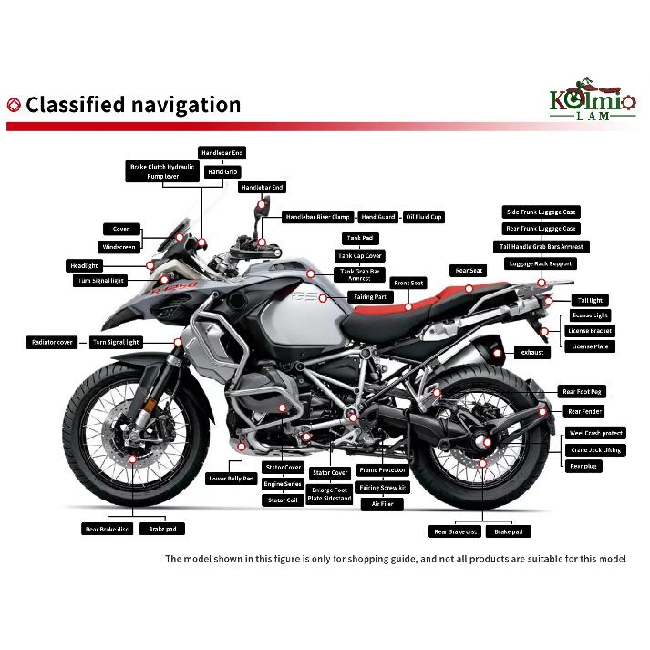 Motorcycle High Or Low Driver Seat Pad Cushion Fit For BMW F750GS 2018 - 2023 F850GS 2018-2023 Adventure Black Gray 2019 2020