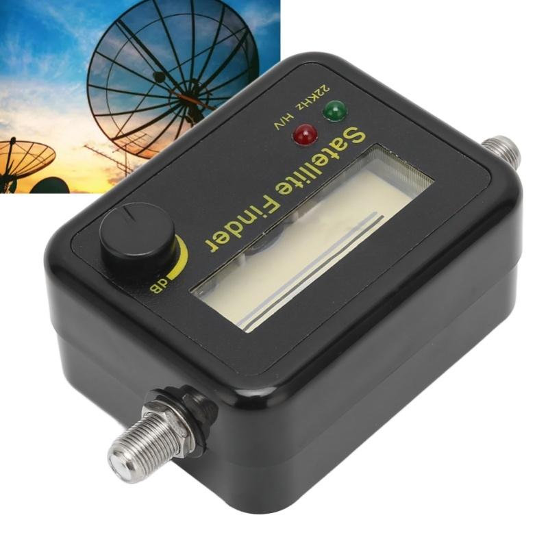 Satellite Signal Detector Professional Sensitive Compact TV Antenna Signal Strength Meter With LCD Display