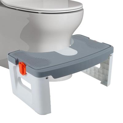 Foldable Squatty Potty Toilet Stool Anti-slip Sturdy Toilet Foot Stool Portable Bathroom Pregnant Woman Children Old People