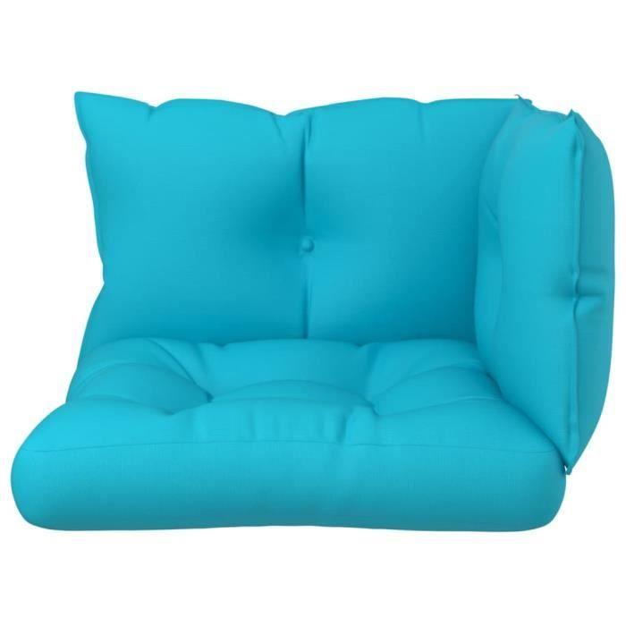 VidaXL Pallet Cushions 3 Pcs Turquoise Oxford Fabric 360877