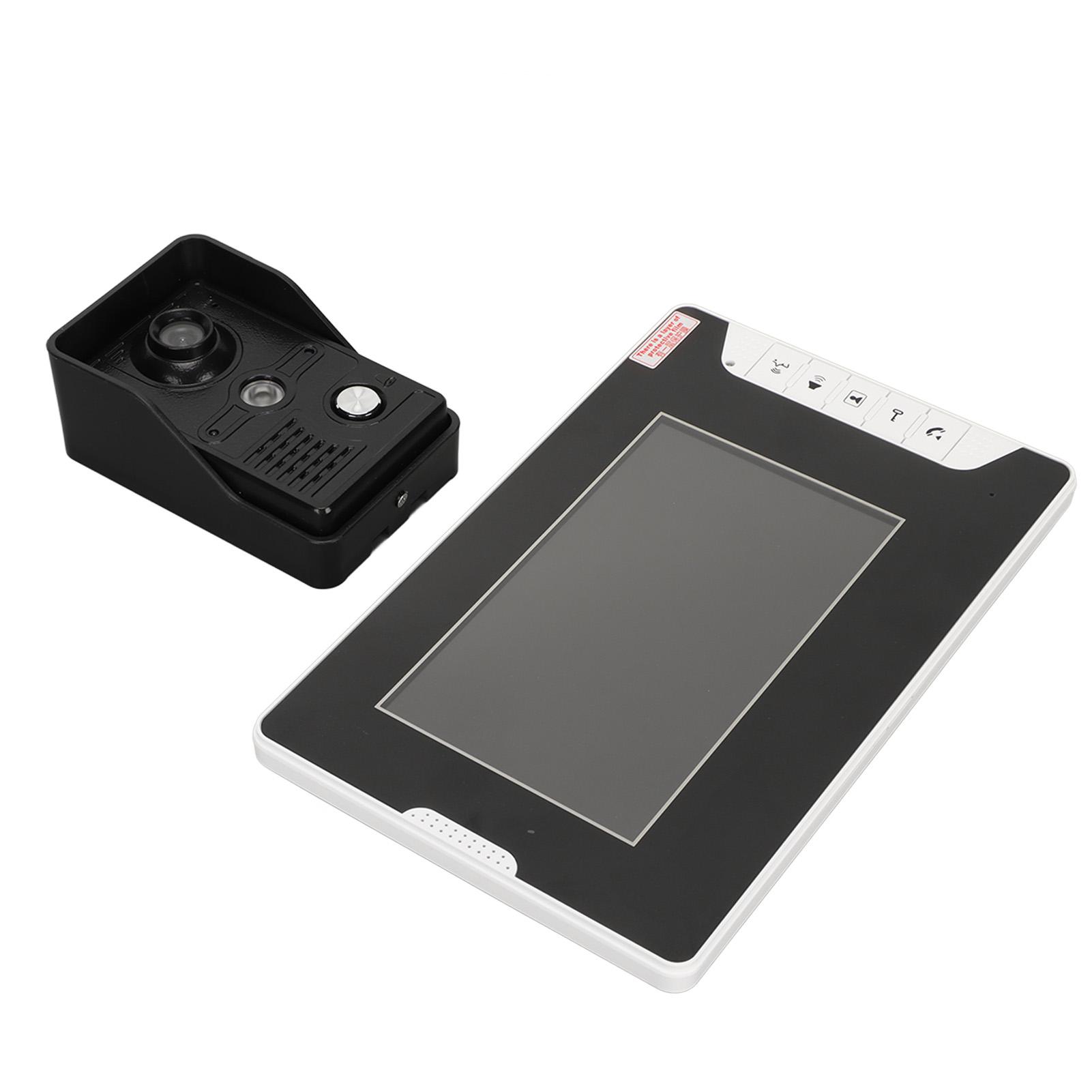 

7-дюймовый видеодомофон с ЖК-дисплеем ночного видения, видеодомофон с камерой и функцией громкой связи US Plug