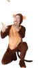 Cute Monkey Cosplay Costume Adult Animal Stage Party Fluffy Flannel Winter Warm for Indoor Cold Unisex [fanituhan] Set, Pajamas, Kigurumi, Costume,