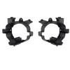 SXR-1Paire Cadre Support Support de Support de Phare Antibrouillard Avant Pour Nissan Qashqai J10 2006-2014 Pièces de Rechange Cache Support de Phares Antibrouillard de Voiture