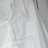Weiße Blusen für Damen Oversized Tops Streetwear Koreanische Mode Freizeithemden Geschlitzt Unregelmäßig Vintage Bluse