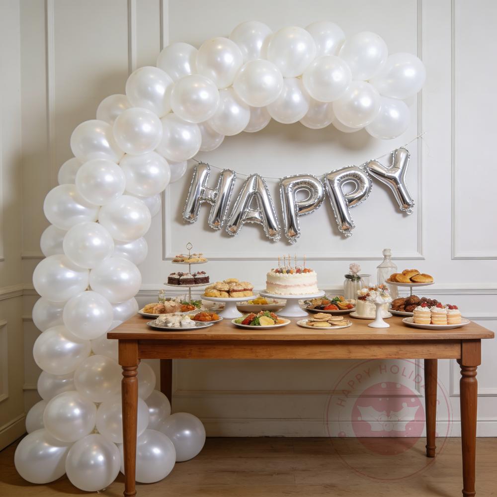 Milk White Pearl Balloon 5/10/12/18inch Latex Ballon Wedding Happy Birthday Decoration Party Supplies Baby Shower Globos Gift