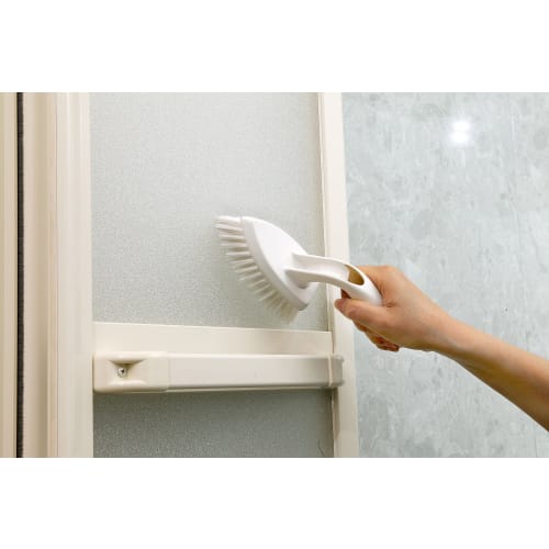 Aiwa Bath Cleaning One-Two Brush for Floors and Tiles