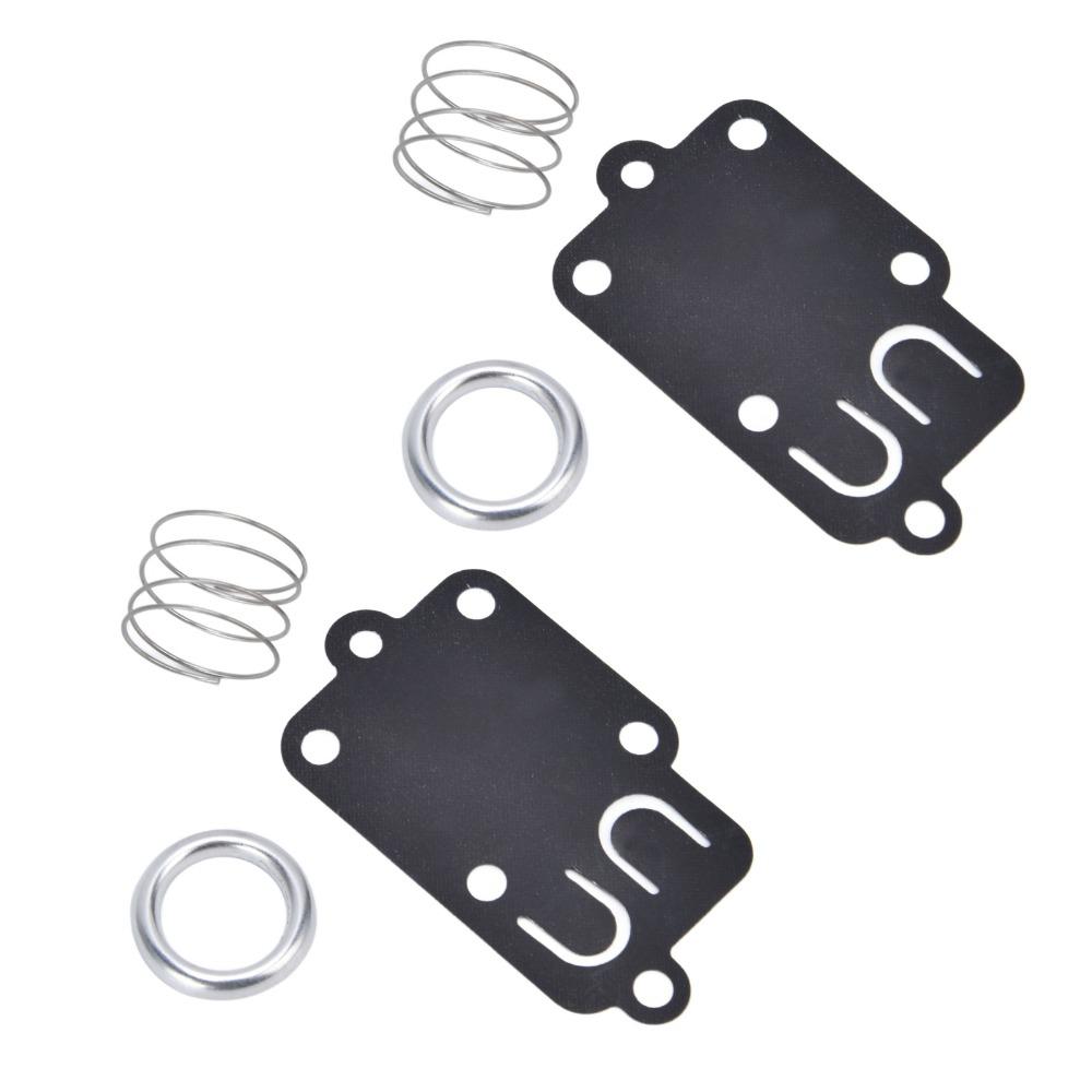 6SET Compact Diaphragm Gasket Kit Black Spring Cap Replacement Kit for 5021K 2HP 5HP Engines