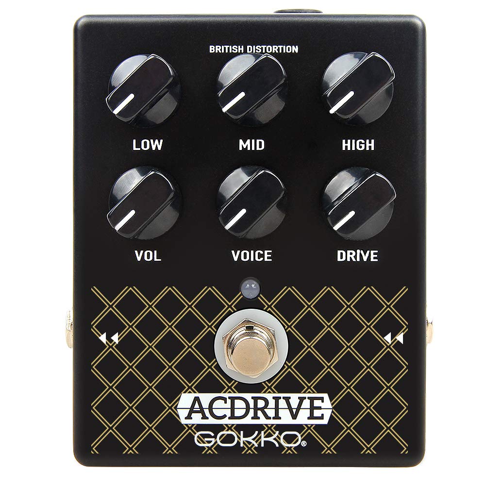 GOKKO AUDIO ACBOX GK-35 - Vox - Педаль симуляции усилителя British Class A с 6 регуляторами тембра