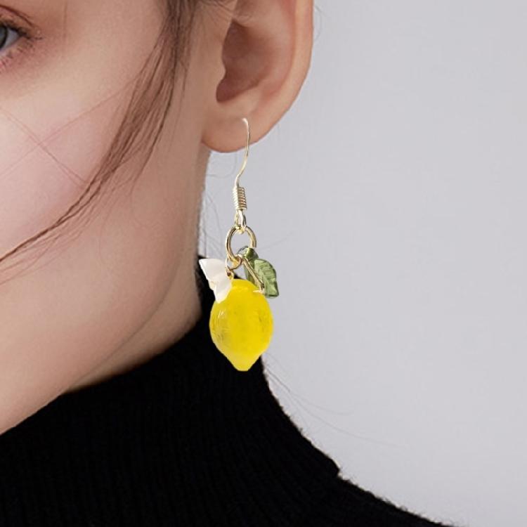 Elegant Fruit Themed Drop Earrings Comfortable Wear Portable Designs Jewelry Accessory for Daily Stylish Outfits