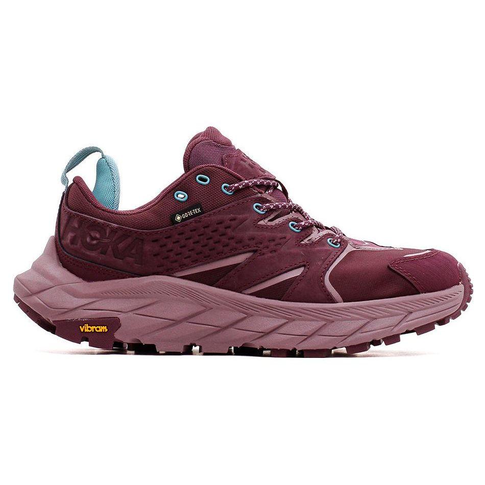 HOKA Anacapa Low GORE-TEX Grape Wine Elderberry Women Sneakers Purple 1119373-GWEL