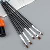 5 Pcs Dental Resin Brush Pens Dental Shaping Silicone Adhesive Composite Porcelain Teeth Dentist Tools Dentistry Lab Tool