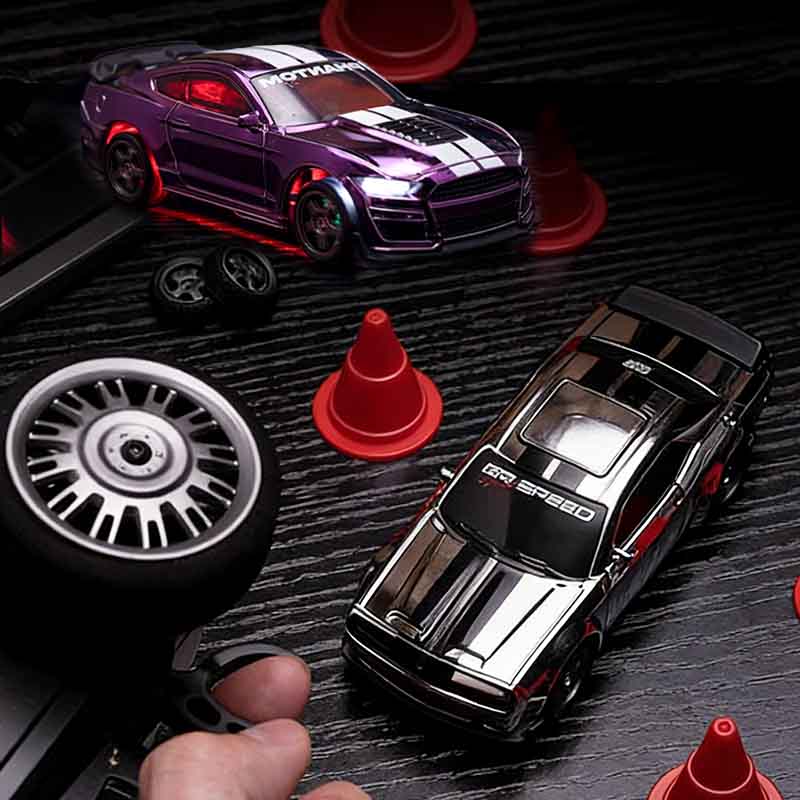 Mini Rc Drift Cars 2.4G 15km/h 1:43 Professional RacingRemote Control Car RTR High Speed Desktop Model Gift Sport Toy Car