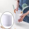 Household Kitchen Utensil Holder Cutlery Cooking Utensils Organizer Tableware Stand , White