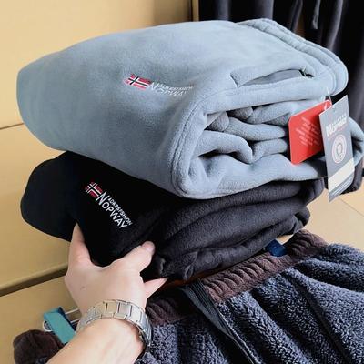 Winter Lambswool Warm Thick Sweatpants Men Joggers New Casual Fleece Cotton Plush Pants Male Oversized Plus Size Trousers