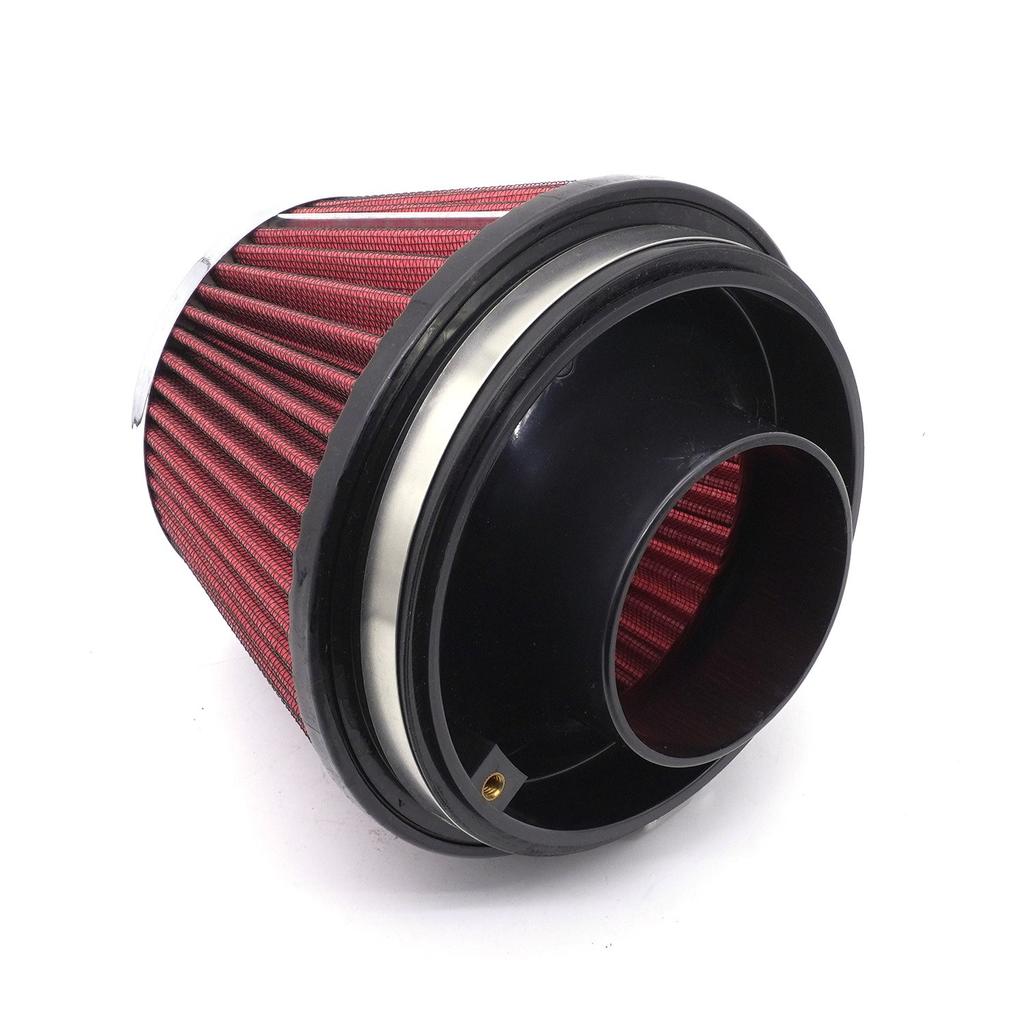 Air Intake Filter Auto Cold Kit Sport Racing Car Acessories Cone High Flow Filters Automobile Universal Parts 150-76/89/101mm