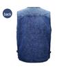 Men's Multi-Pocket Denim Vest for Photography and Fishing