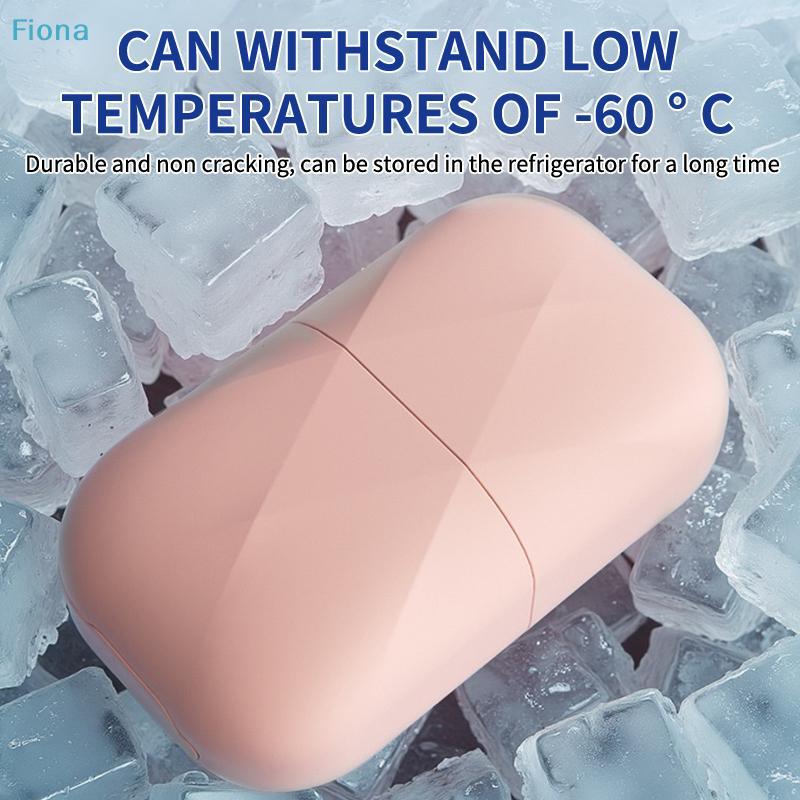 Silicone Face Ice Mold, Reusable Facial Ice Roller for Skincare, Cold Therapy Massager