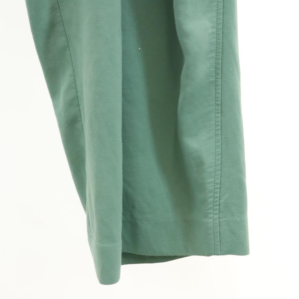 LE PHIL Made In Japan Tack Pants Green Women Used