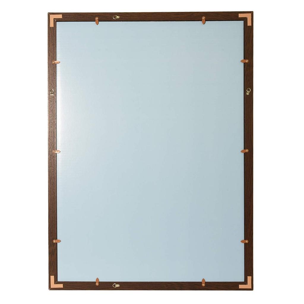 KING Wooden Poster Frame A1 Grand Brown Glossy 821713 (with mat) Non-reflective &