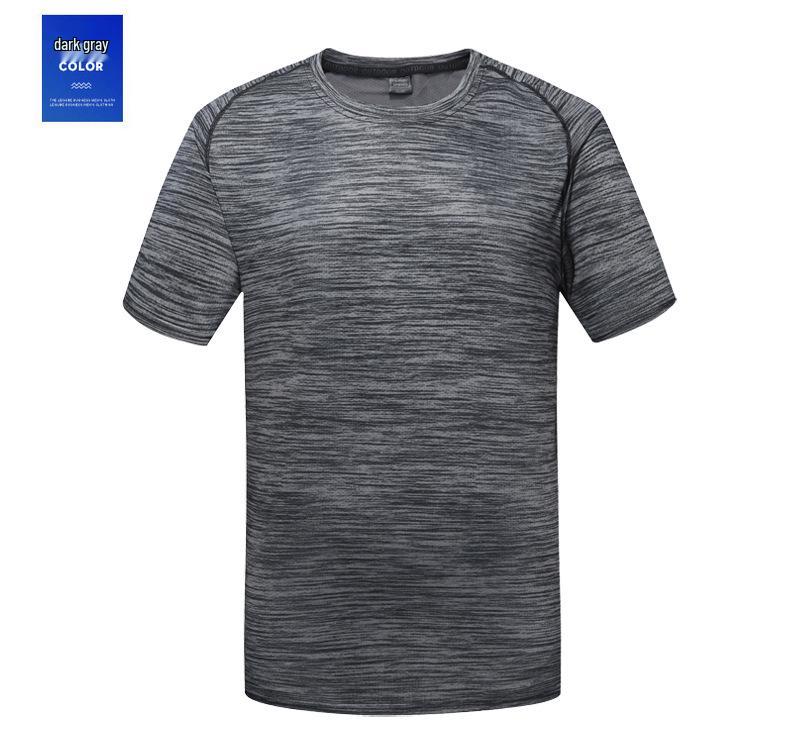 Summer Camouflage Quick-Dry Crew Neck T-Shirt for Running - Unisex Plus Size