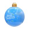 18.9 Inch Giant Inflatable Christmas Ball Outdoor Large PVC Blow Up Ball for Outside Yard Lawn Porch Decoration