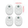 4PCS Car Door Lock Cover Case  Accessories For Skoda Octavia MK2 MK3 2 3 A7 Fabia Karoq Kodiaq Superb Rapid Kamiq Scala Yeti  RS2