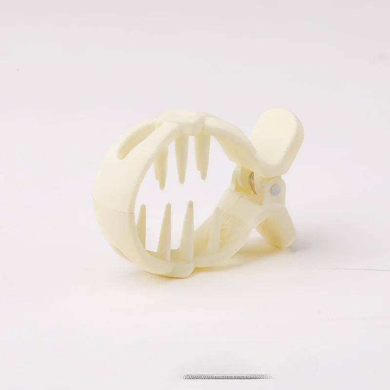 

Новая матовая мини-заколка-краб для волос женская для фиксации хвостика шпилька в форме рыбки держатель заколки Y2k аксессуары для волос для девочек заколка-краб