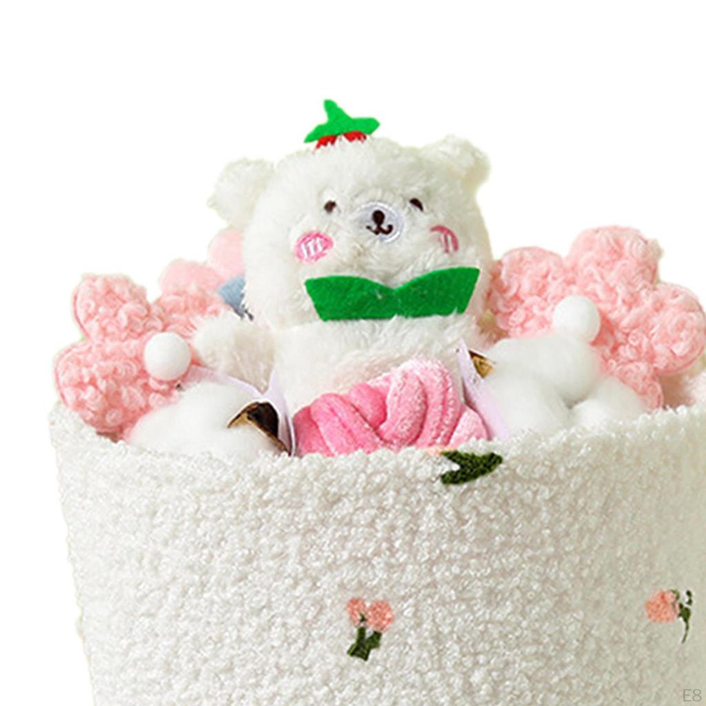 Plush Doll Bouquet Artificial Flowers Toy Wedding Gift Party Favors