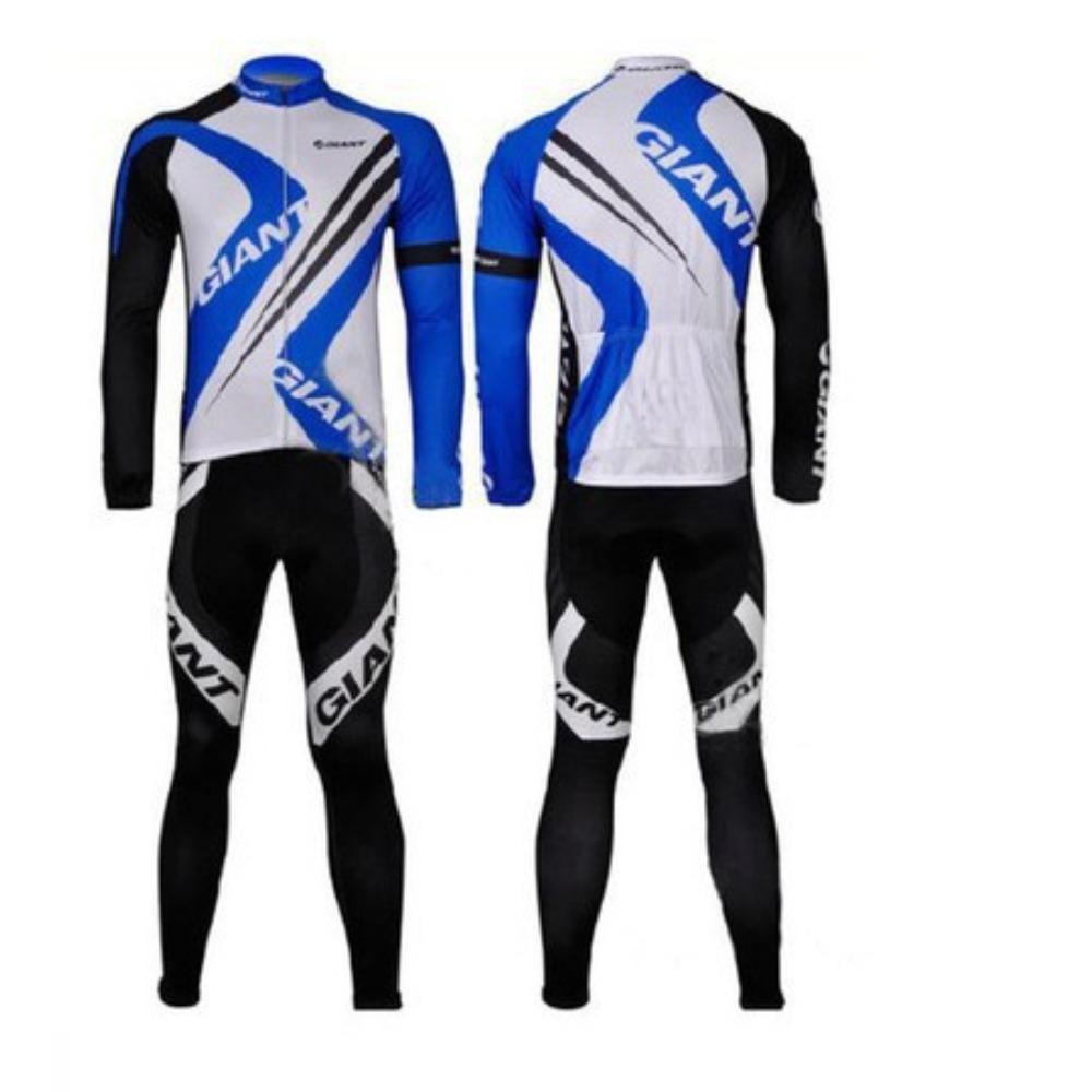 Outdoor Team Edition Tour de France Mountain Bike Quick-drying Spring and Autumn Cycling Suit Long Sleeve Suit Men