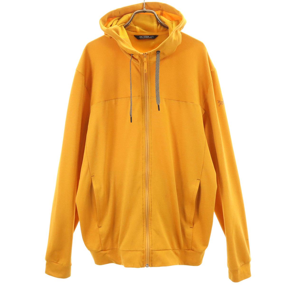 

ARC TERYX Long sleeve Zip hoodie XL mustard Men s Used
