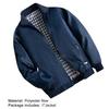 Wintermantel Einfarbig Strickjacke Umlegekragen Winddicht Herrenjacke für Outdoor
