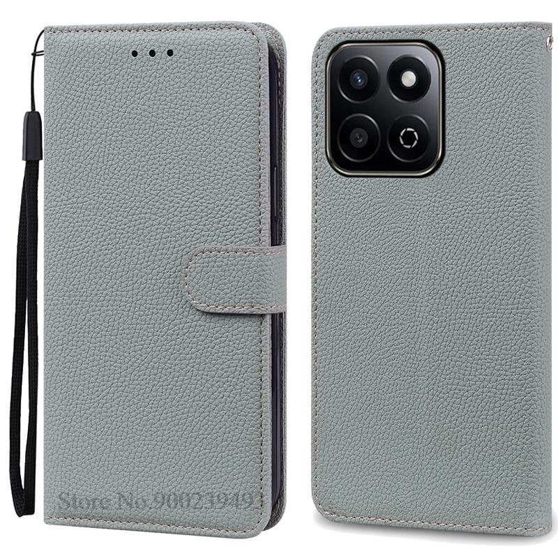 For Honor X7C Case Leather Flip Wallet Cover For Honor X7C Case Phone Covers For Honor X7 C Silicone Cover Coque Fundas Etui